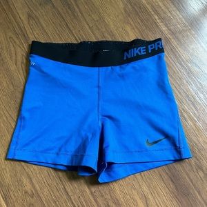 Blue Nike pros